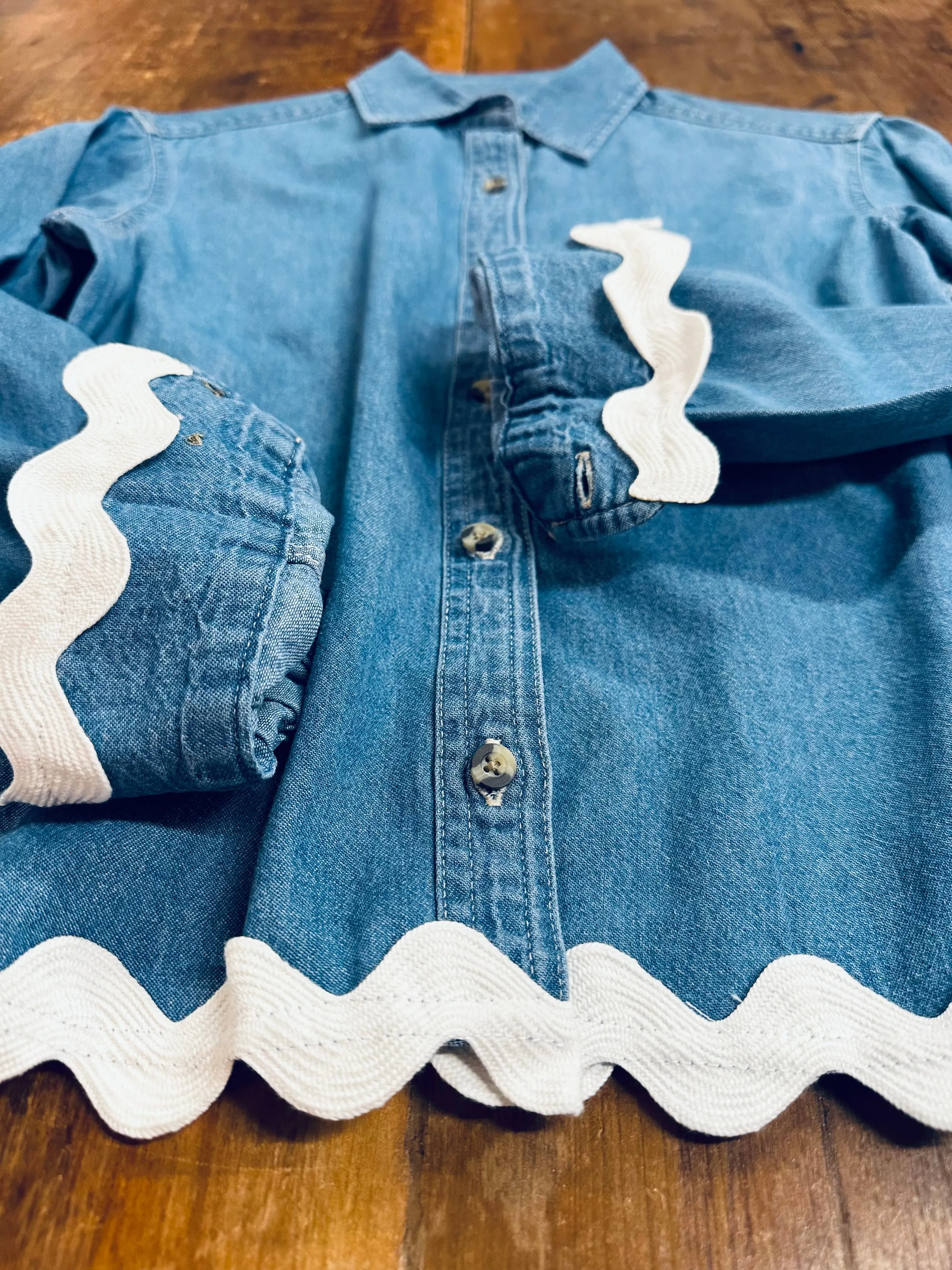 Bridget Ric Rac Shirt (RRDenim-WTE)
