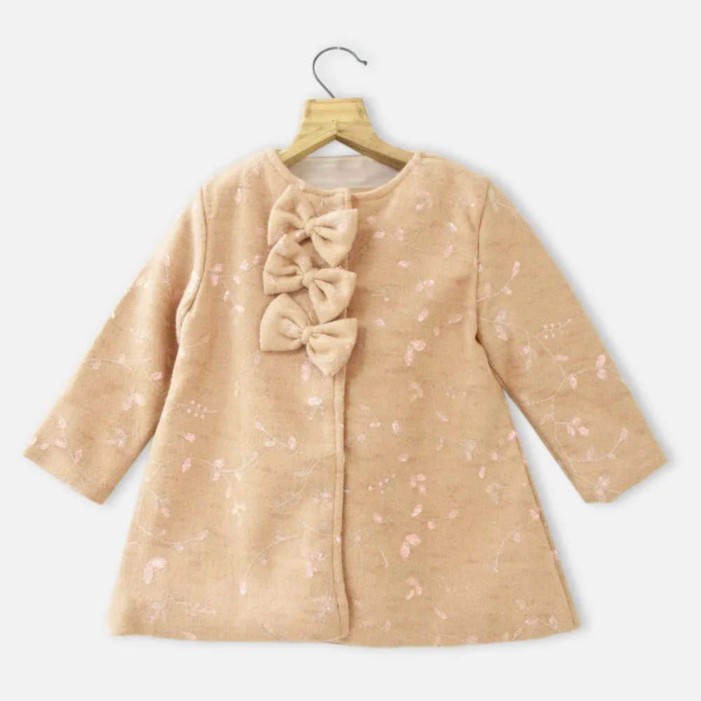 Brown Winter Coat Dress