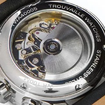 Captain - Black Chronograph Watch