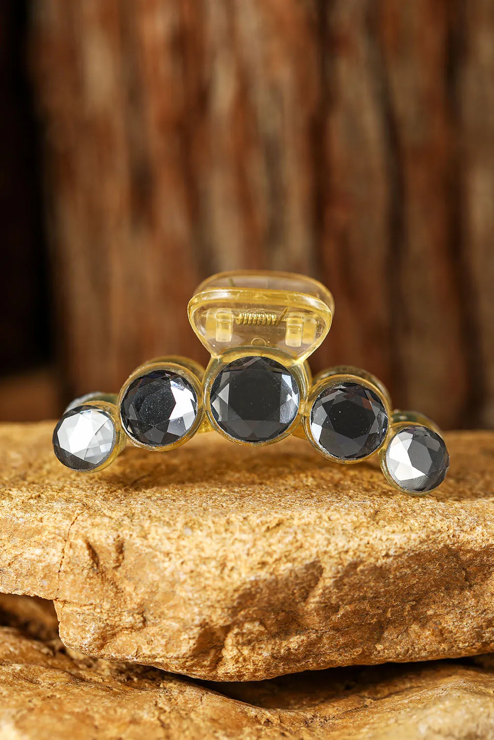 Casual Elegant Crystal Hair Claw