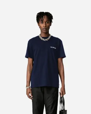 Casual Tee Short Sleeve - Navy Logo