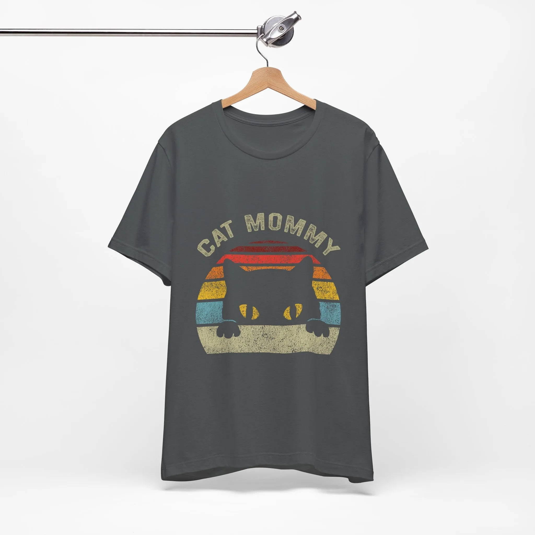Cat Mommy T-Shirt - Unisex Garment-Dyed Tee