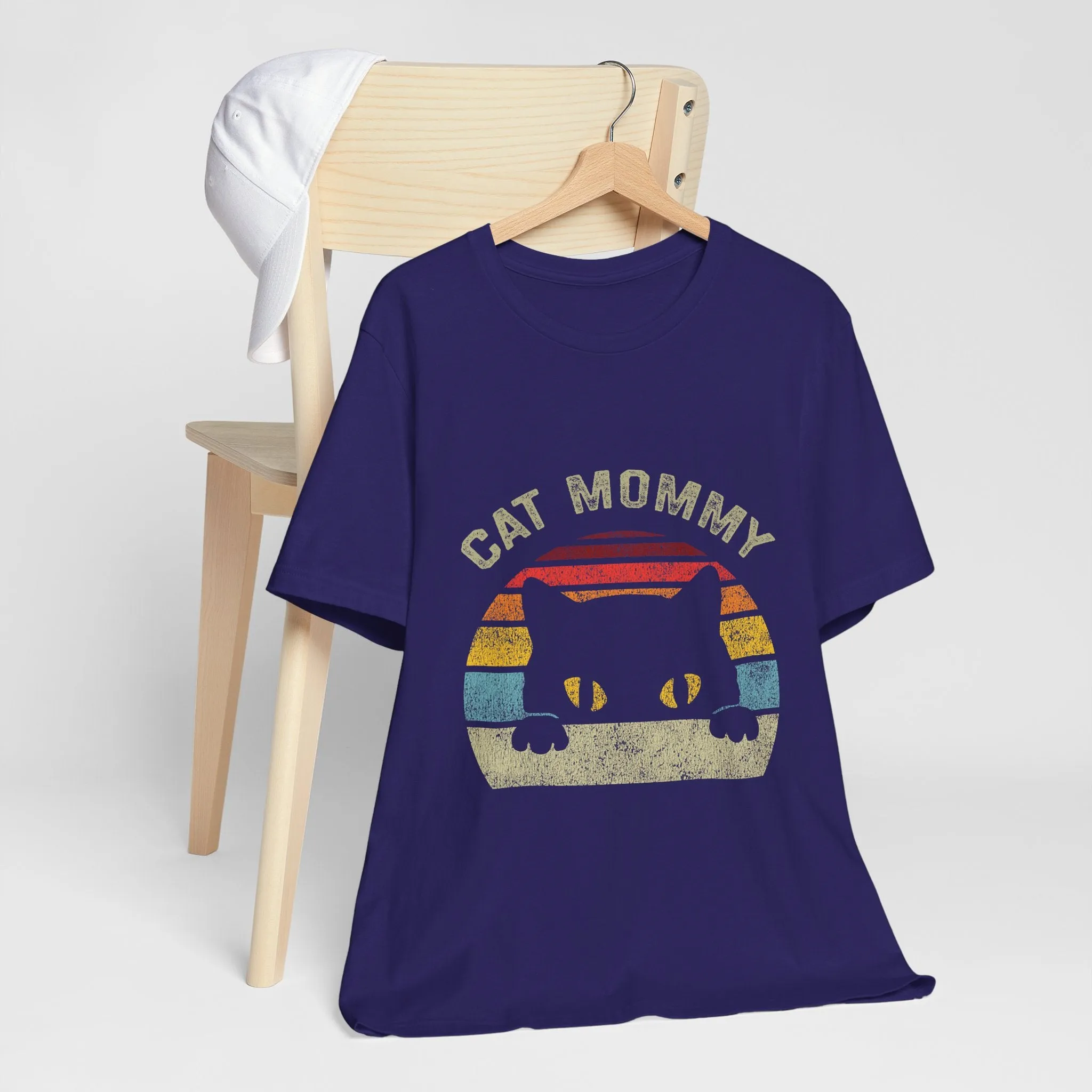 Cat Mommy T-Shirt - Unisex Garment-Dyed Tee