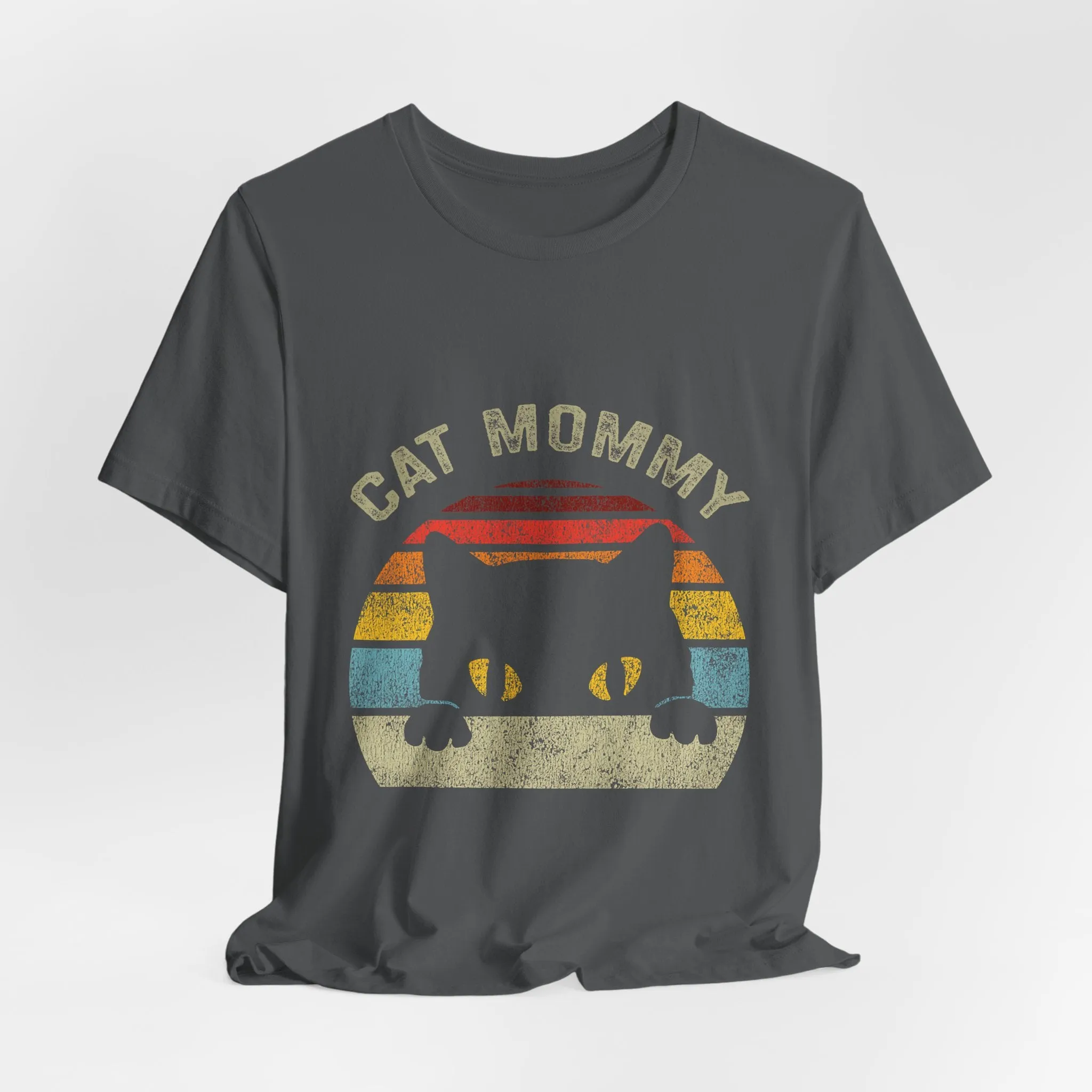 Cat Mommy T-Shirt - Unisex Garment-Dyed Tee