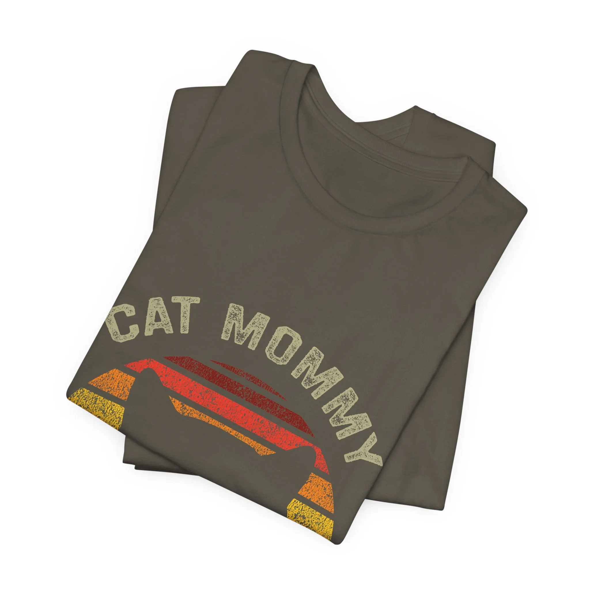 Cat Mommy T-Shirt - Unisex Garment-Dyed Tee