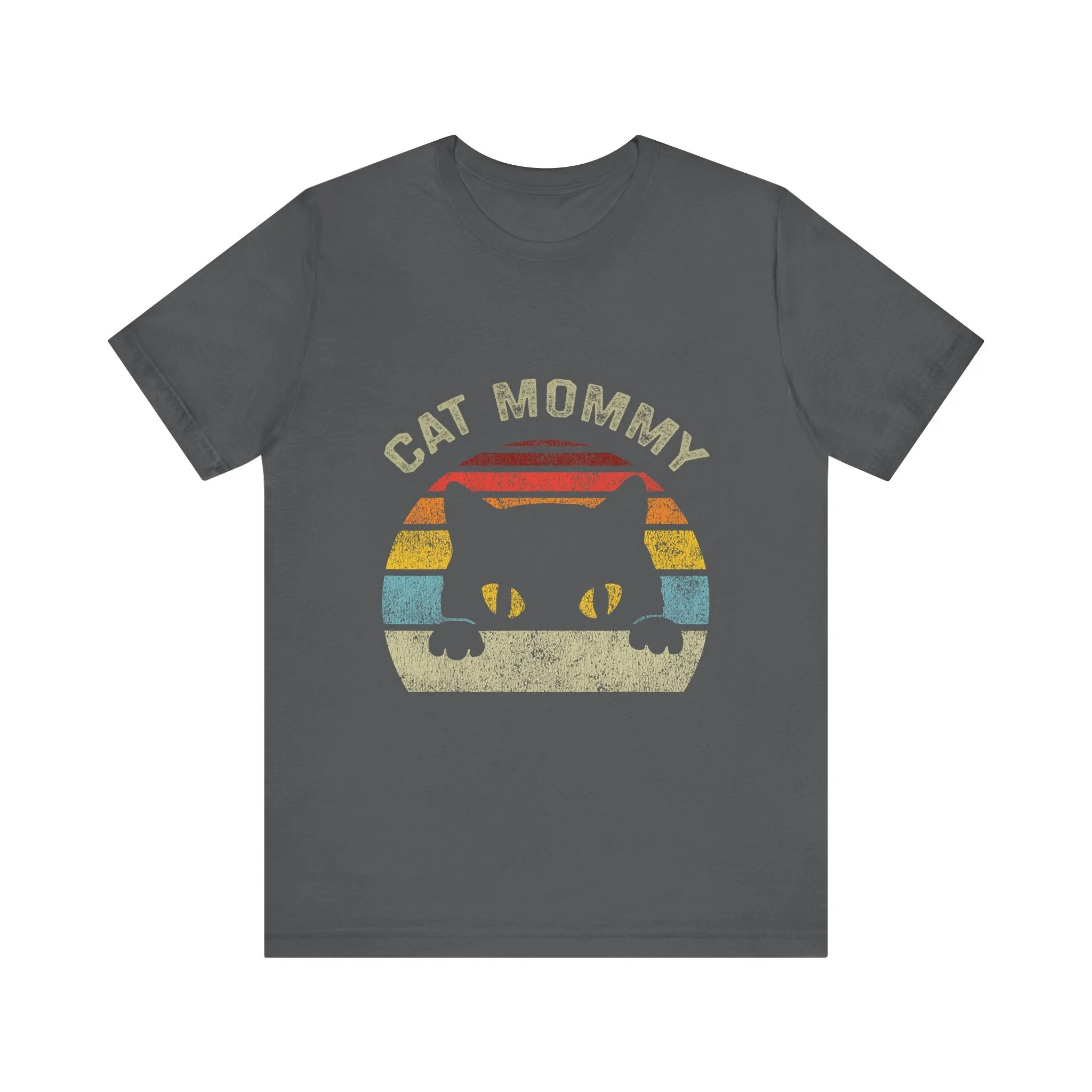 Cat Mommy T-Shirt - Unisex Garment-Dyed Tee