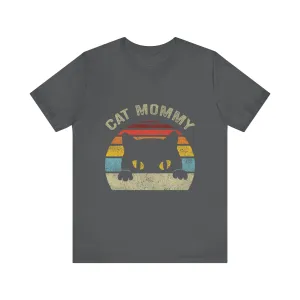 Cat Mommy T-Shirt - Unisex Garment-Dyed Tee