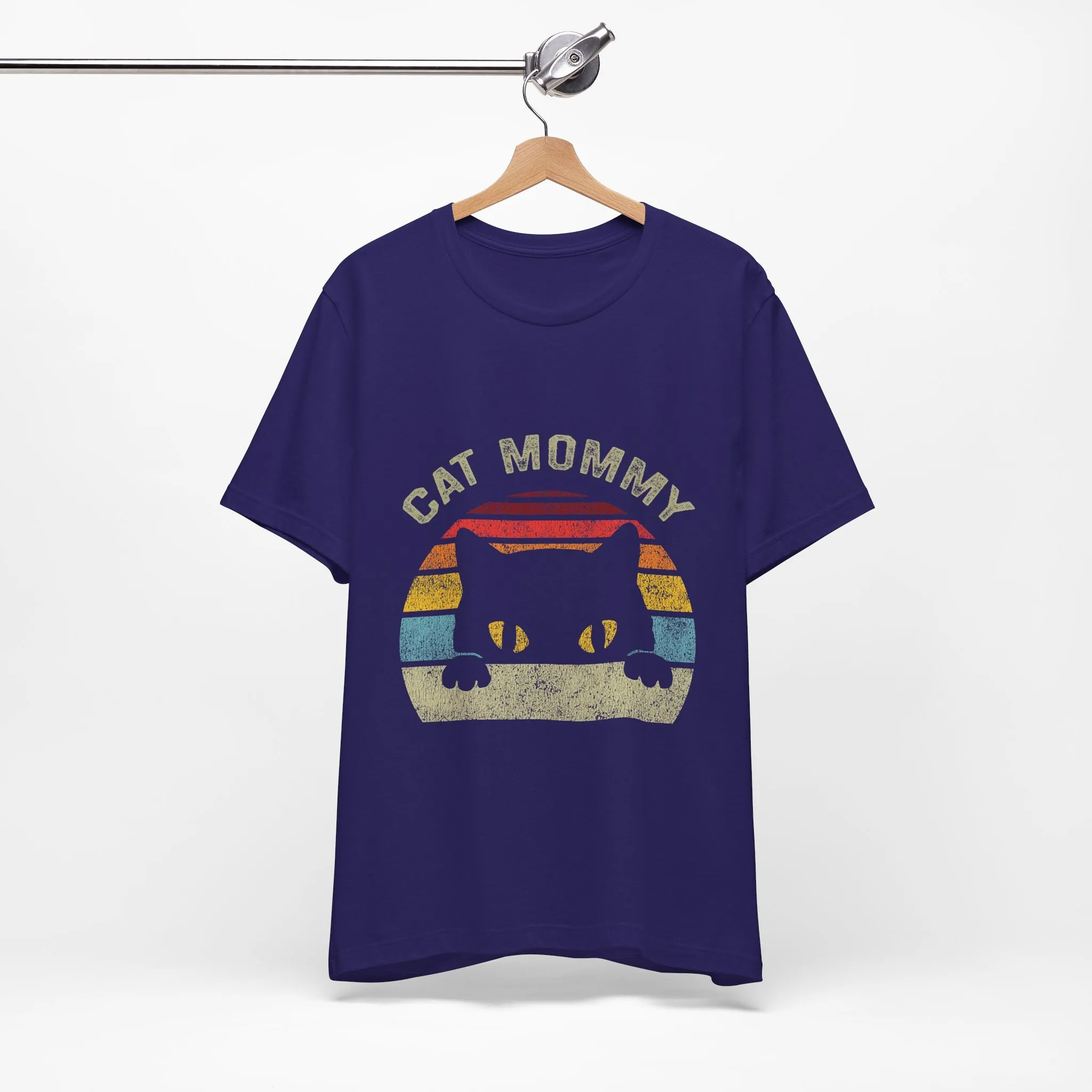 Cat Mommy T-Shirt - Unisex Garment-Dyed Tee