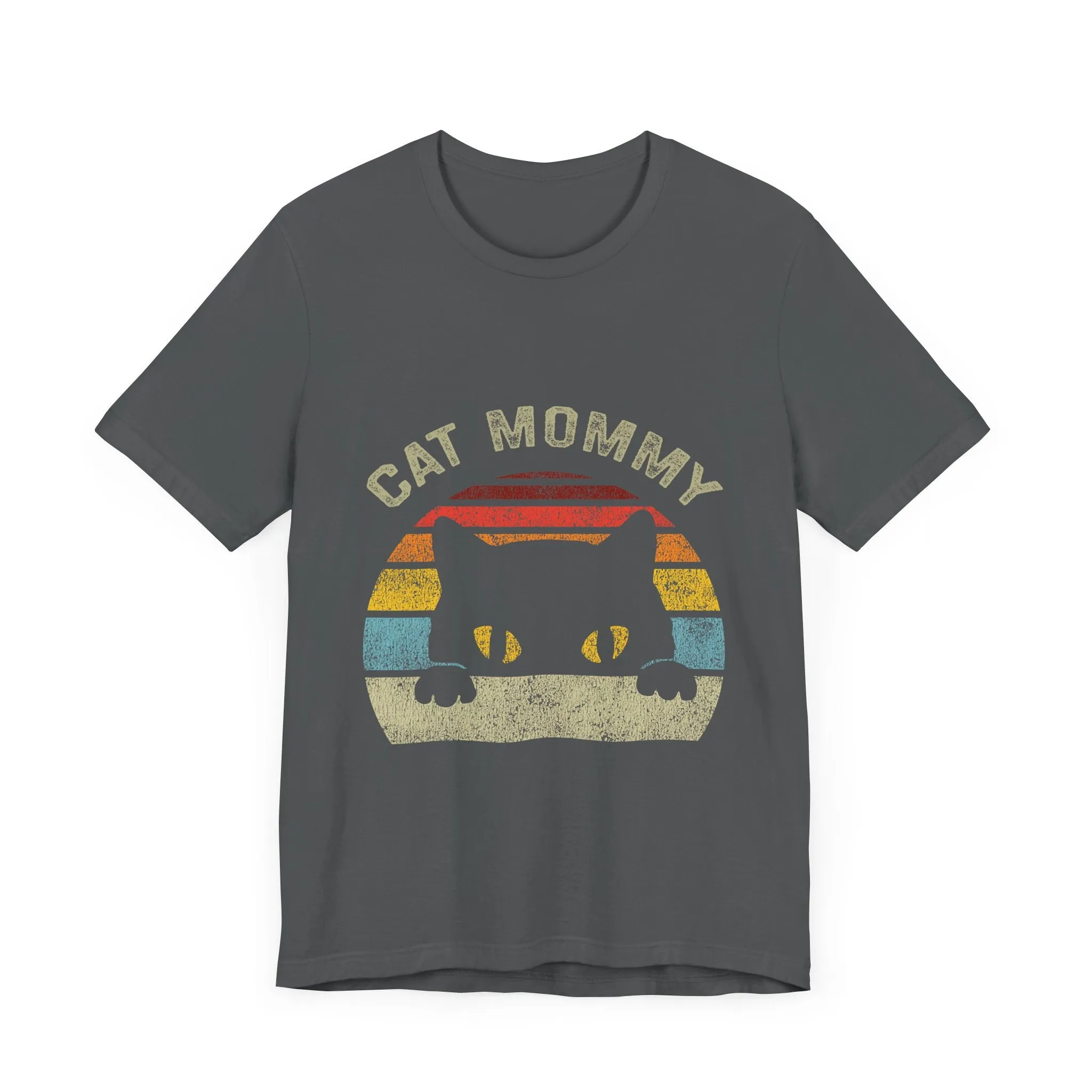 Cat Mommy T-Shirt - Unisex Garment-Dyed Tee