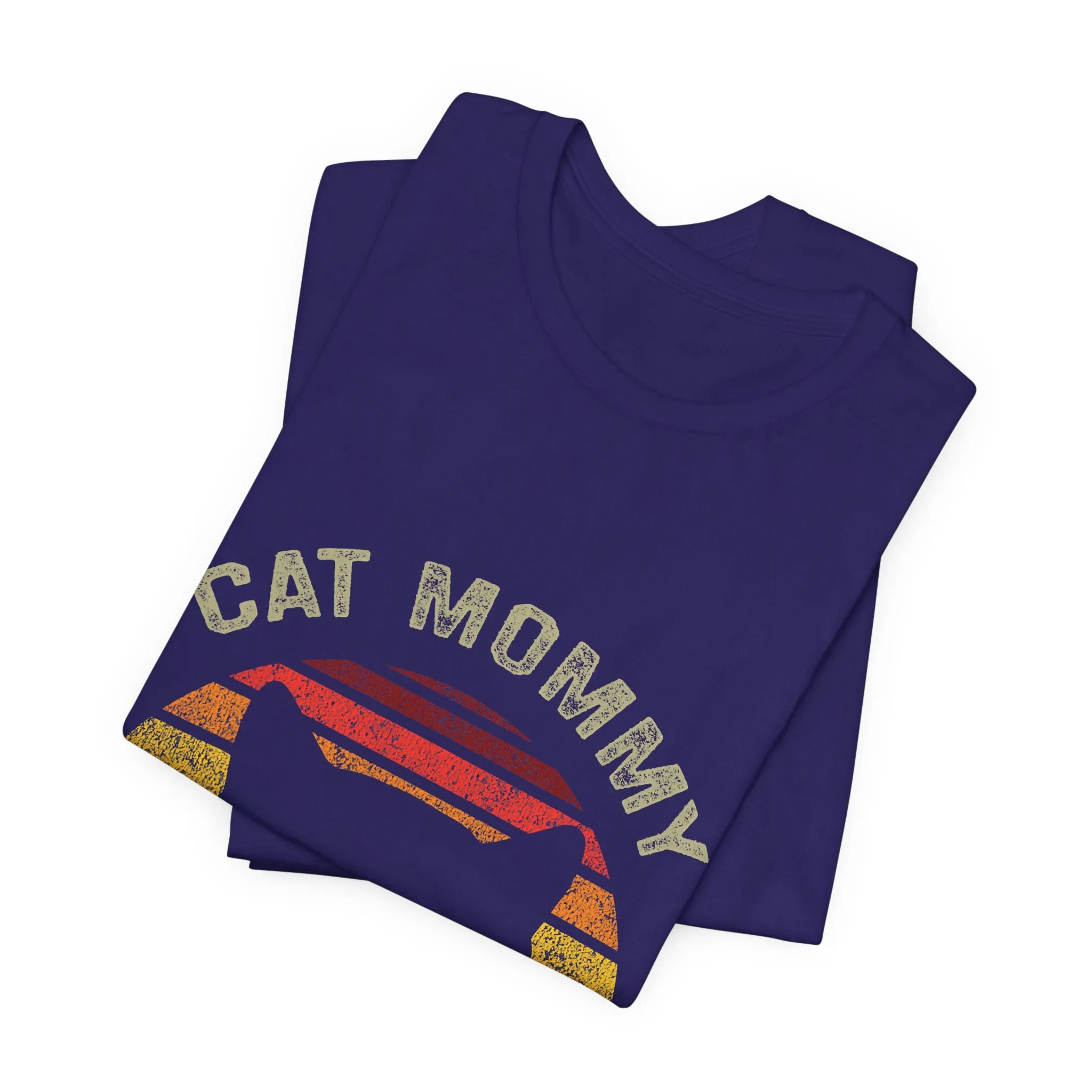 Cat Mommy T-Shirt - Unisex Garment-Dyed Tee