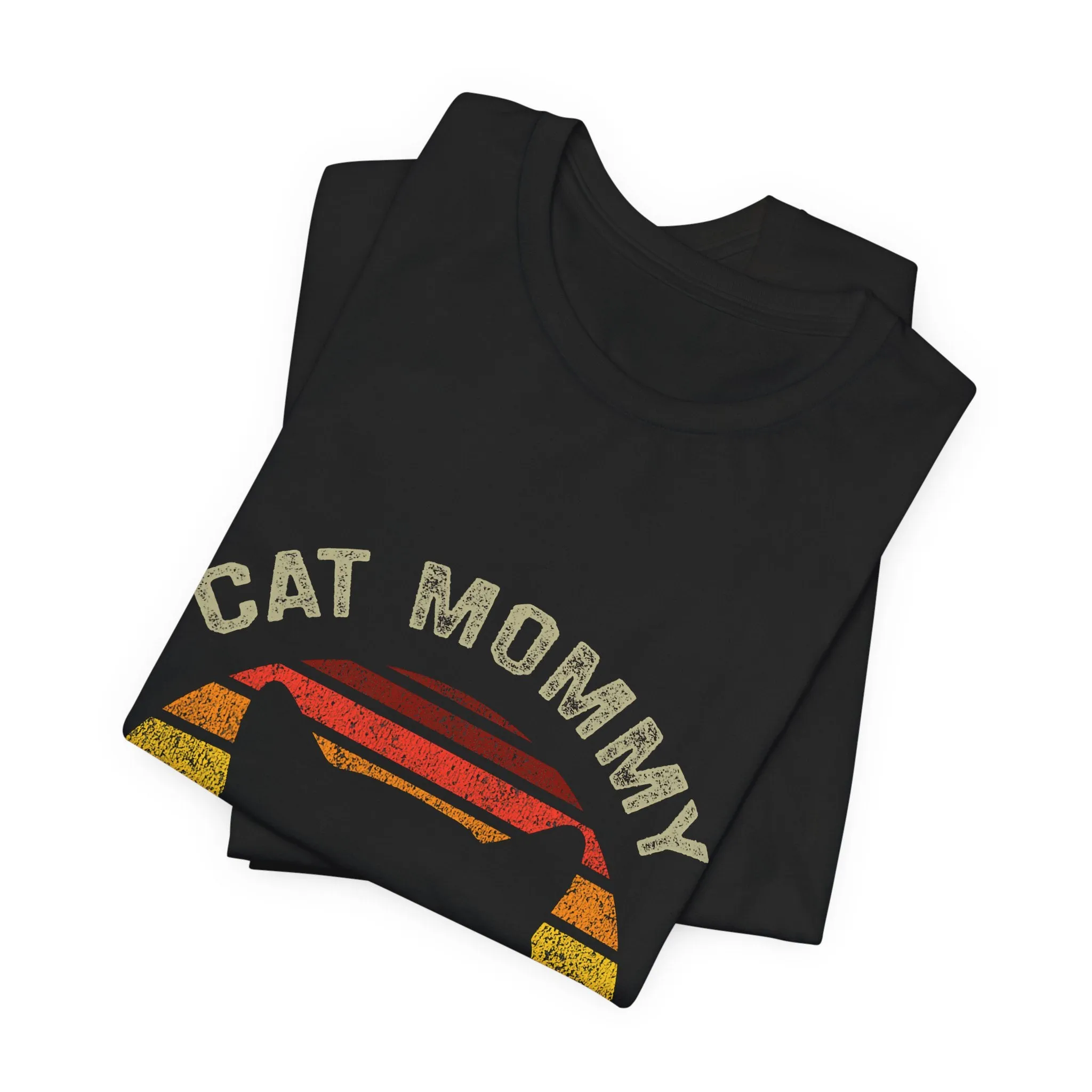 Cat Mommy T-Shirt - Unisex Garment-Dyed Tee
