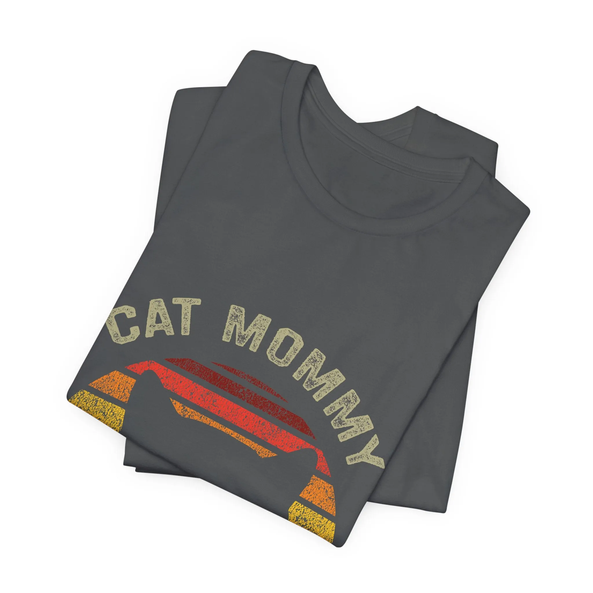 Cat Mommy T-Shirt - Unisex Garment-Dyed Tee