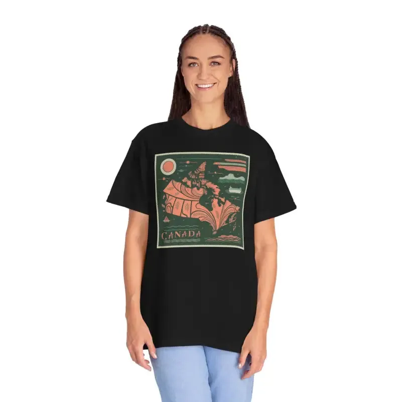 Celebrate Canada Day with Comfort Colors Tee