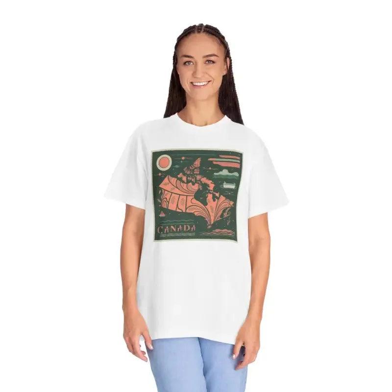 Celebrate Canada Day with Comfort Colors Tee