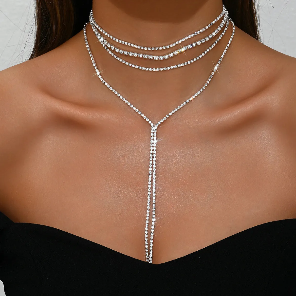 Chain Body Fashion Multi-layer Necklace