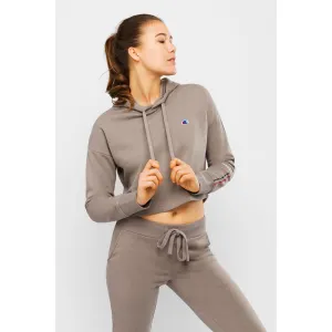CHAMPION WOMENS SPORTY CROP HOOD STONEY ROADS