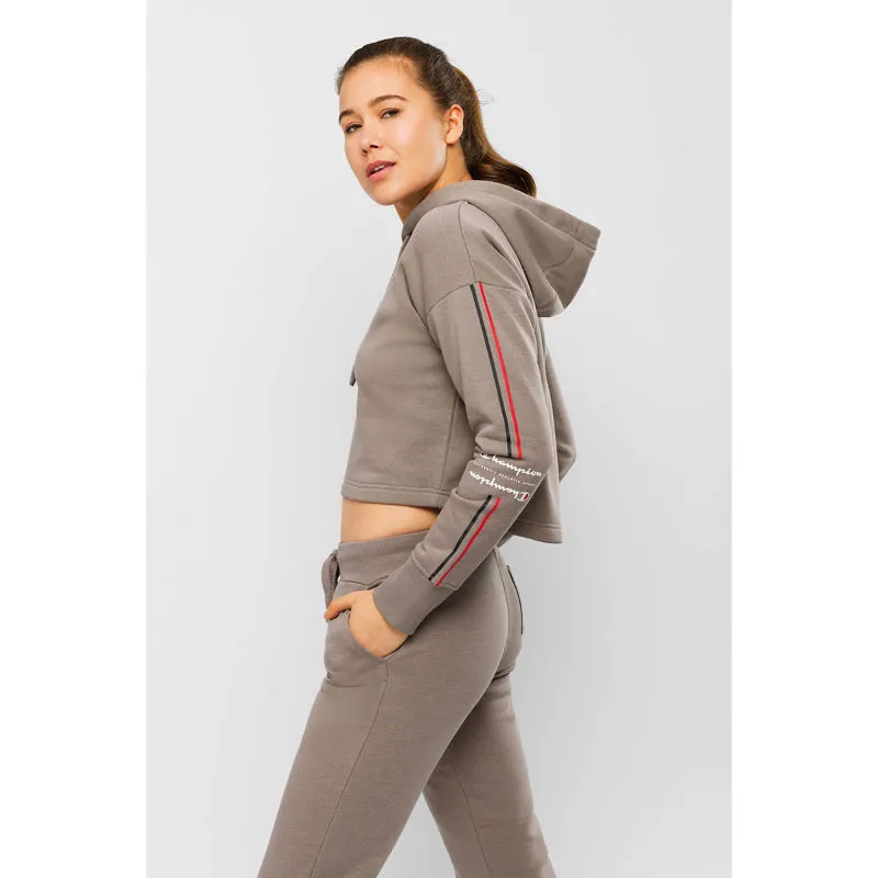 CHAMPION WOMENS SPORTY CROP HOOD STONEY ROADS