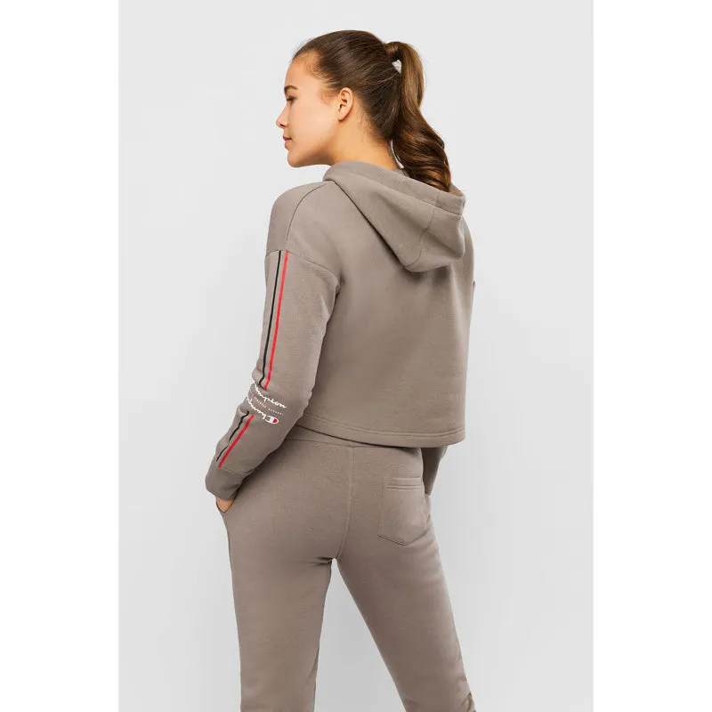 CHAMPION WOMENS SPORTY CROP HOOD STONEY ROADS