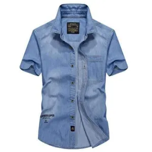 Chest Pocket Work Shirts