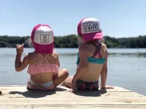 Chill   No Chill Toddler Snapback Trucker Hats