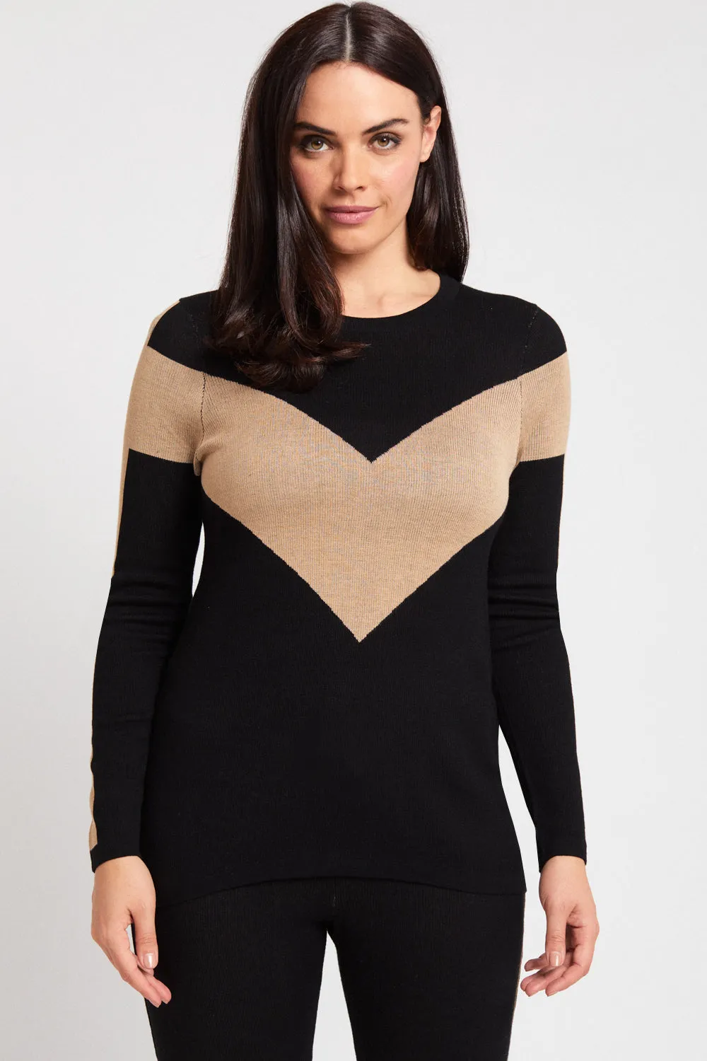 Colorblock Pull Over - Shadow Knits: FINAL SALE