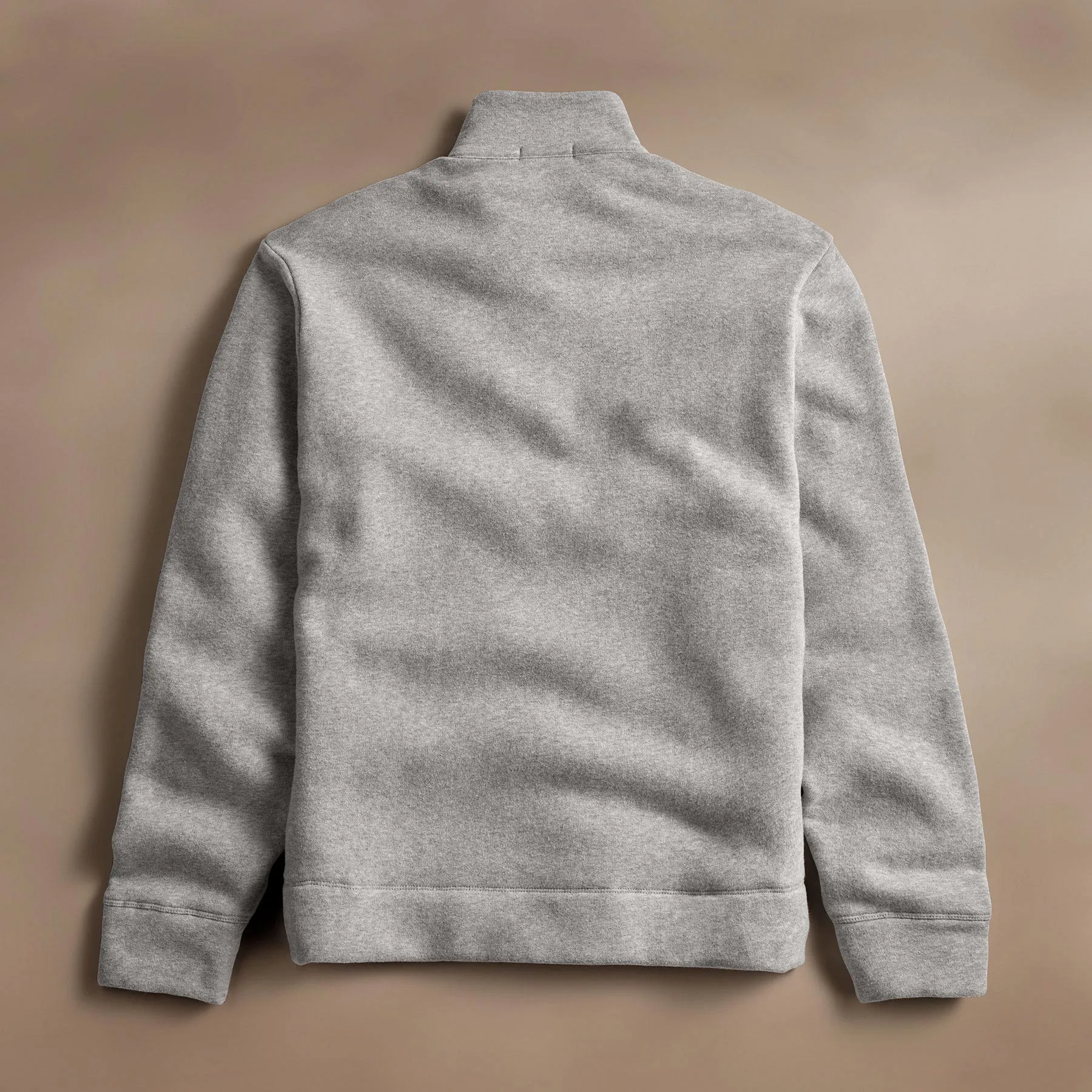Cozy Half Zip - Heather Grey