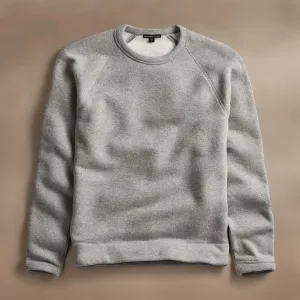 Cozy Raglan Sweatshirt - Heather Grey
