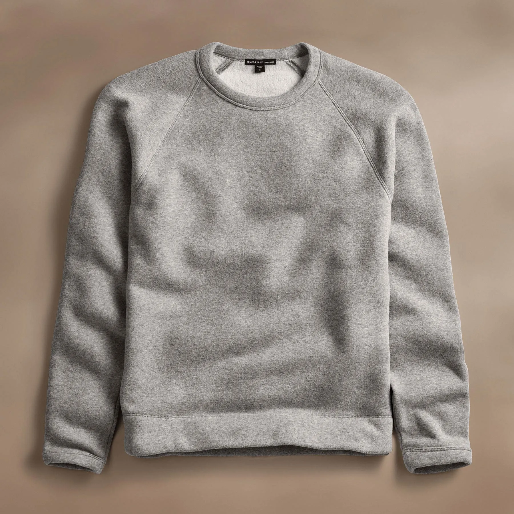 Cozy Raglan Sweatshirt - Heather Grey