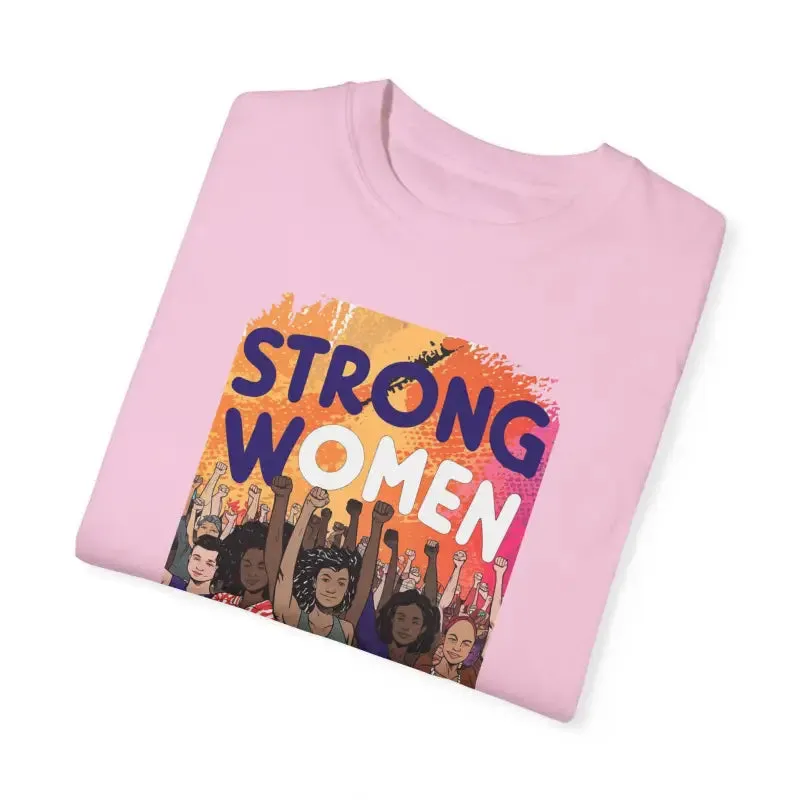 Cozy Womens Day Cotton Tee for Strong Women