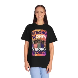 Cozy Womens Day Cotton Tee for Strong Women