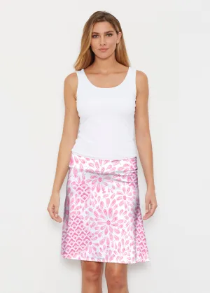 Daybreak Pink (8073) ~ Silky Brenda Skirt 21 inch