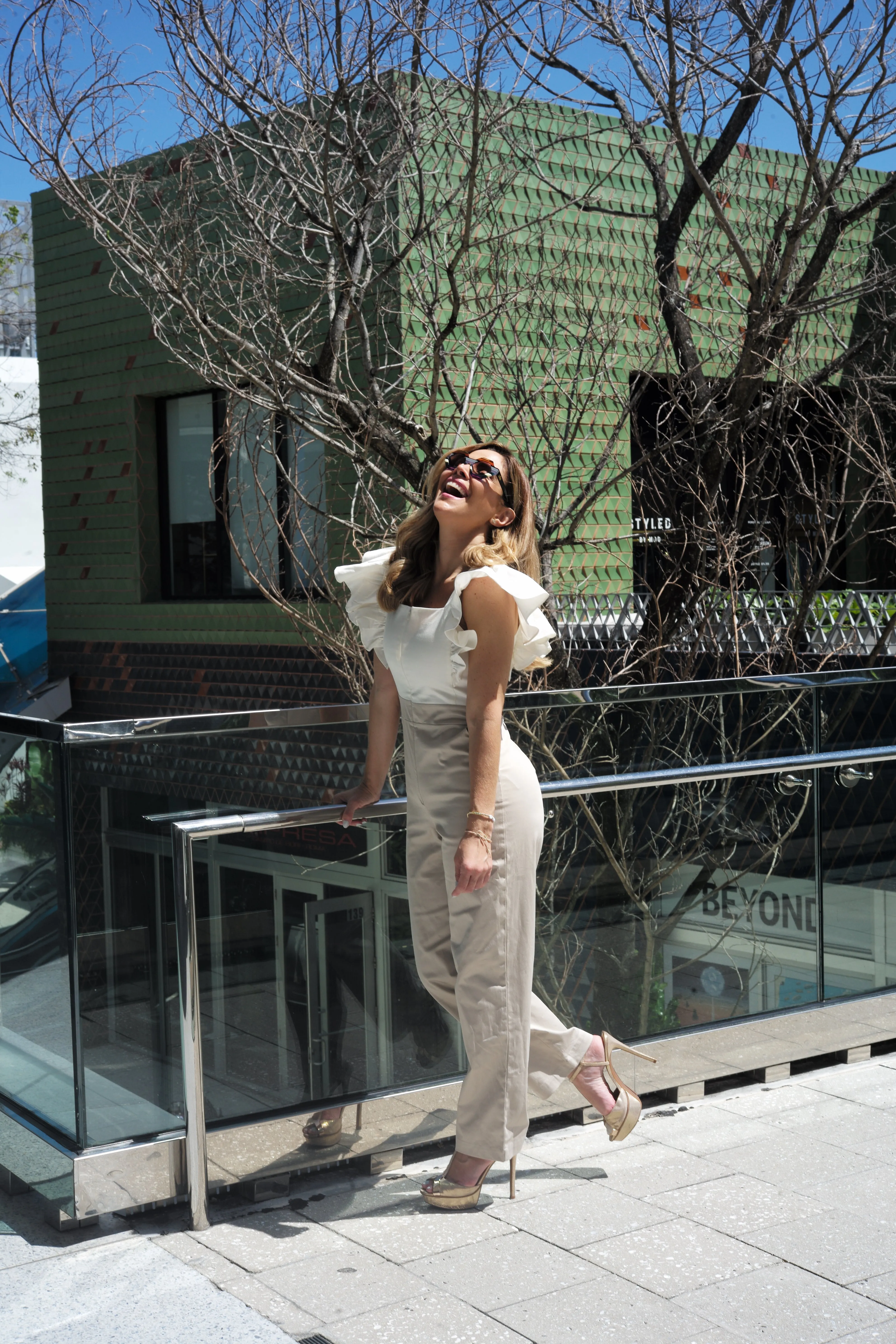 DINASTY JUMPSUIT BEIGE