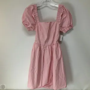 Dress Casual Short By Glamorous In Pink, Size: Xs