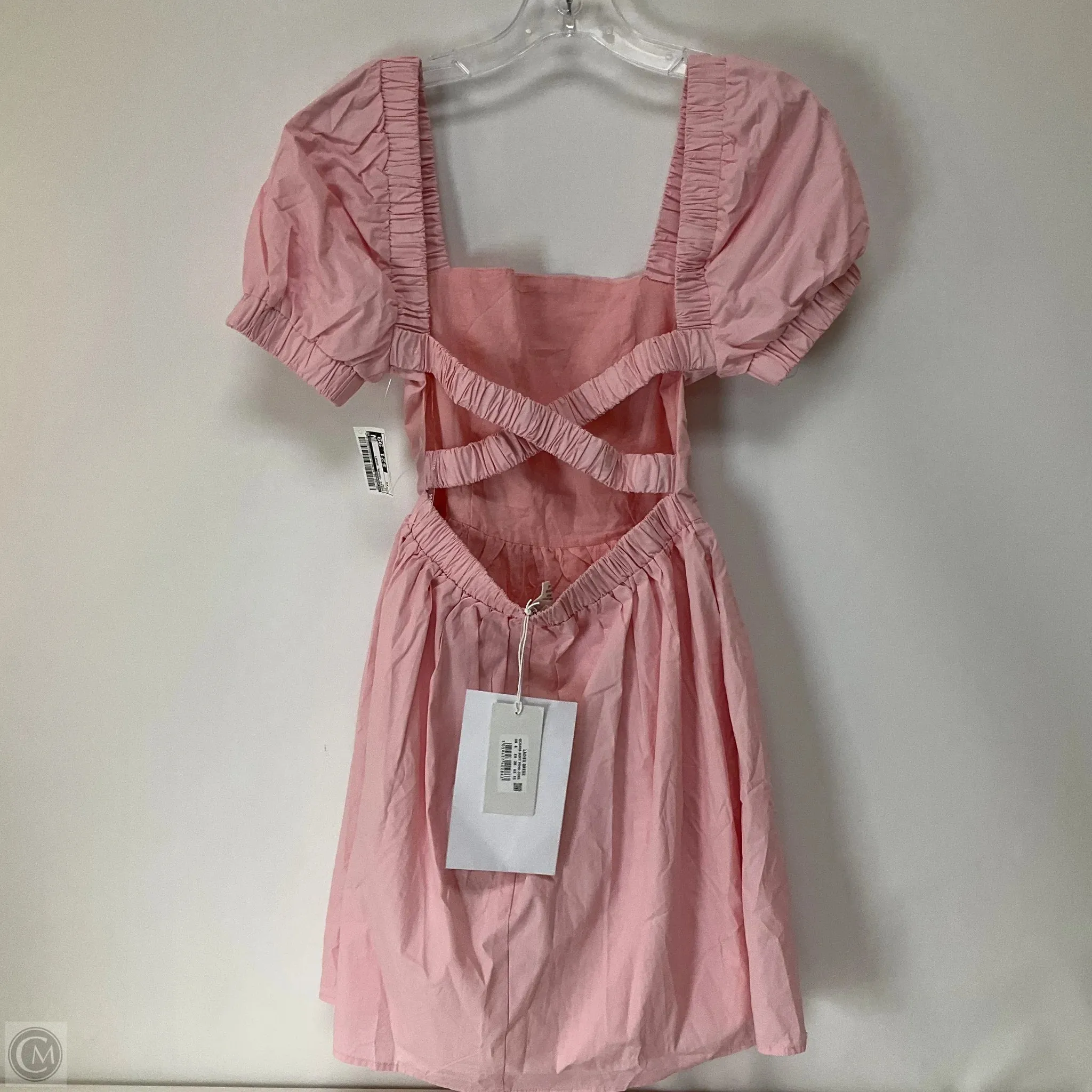 Dress Casual Short By Glamorous In Pink, Size: Xs