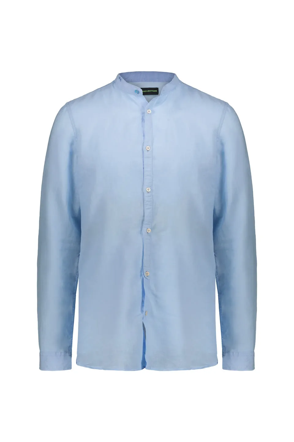 Easy Fit Summer Shirt In Light Blue
