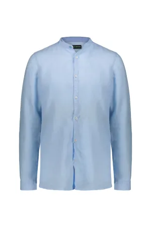 Easy Fit Summer Shirt In Light Blue