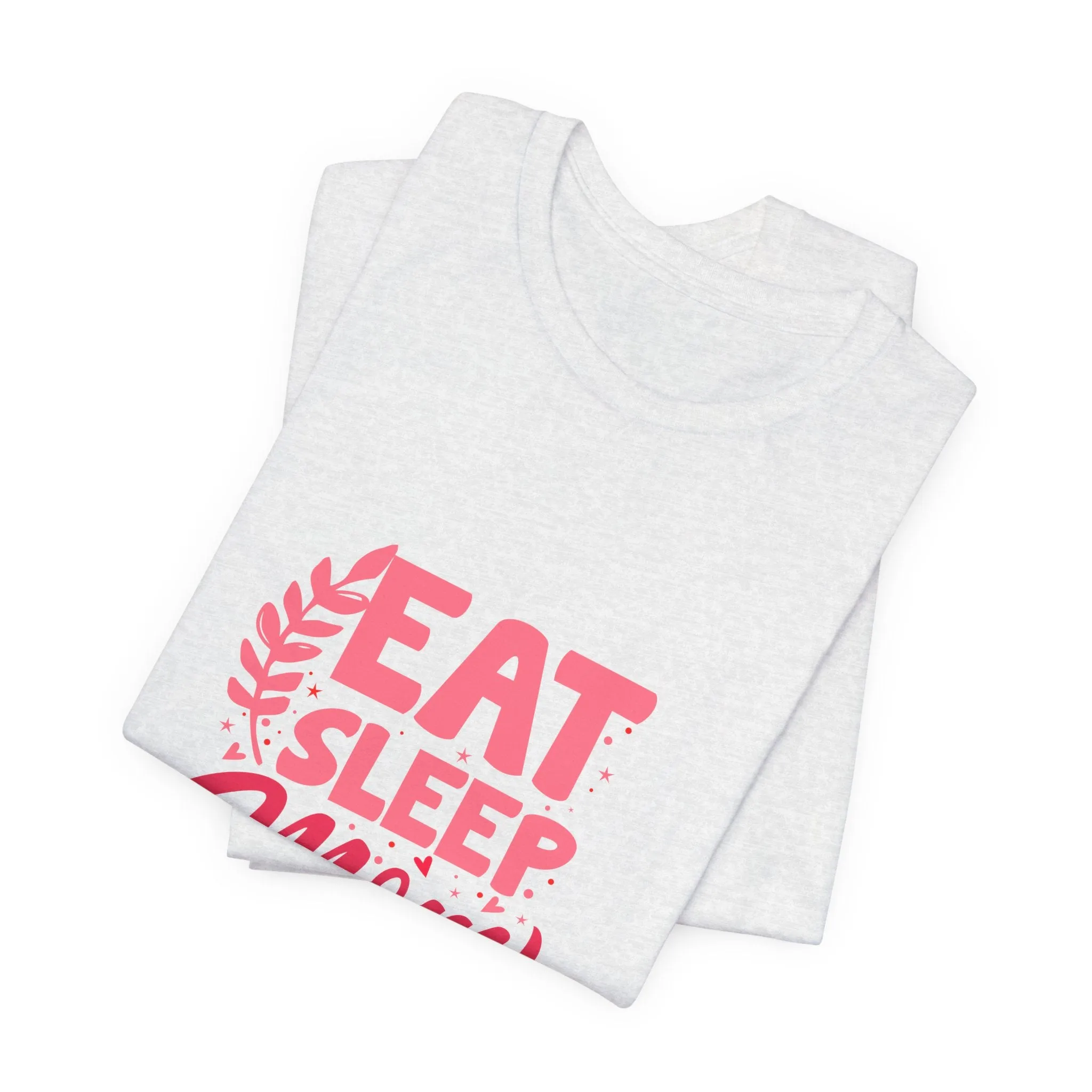 Eat Sleep Repeat Mom T-Shirt - Unisex Garment-Dyed Tee