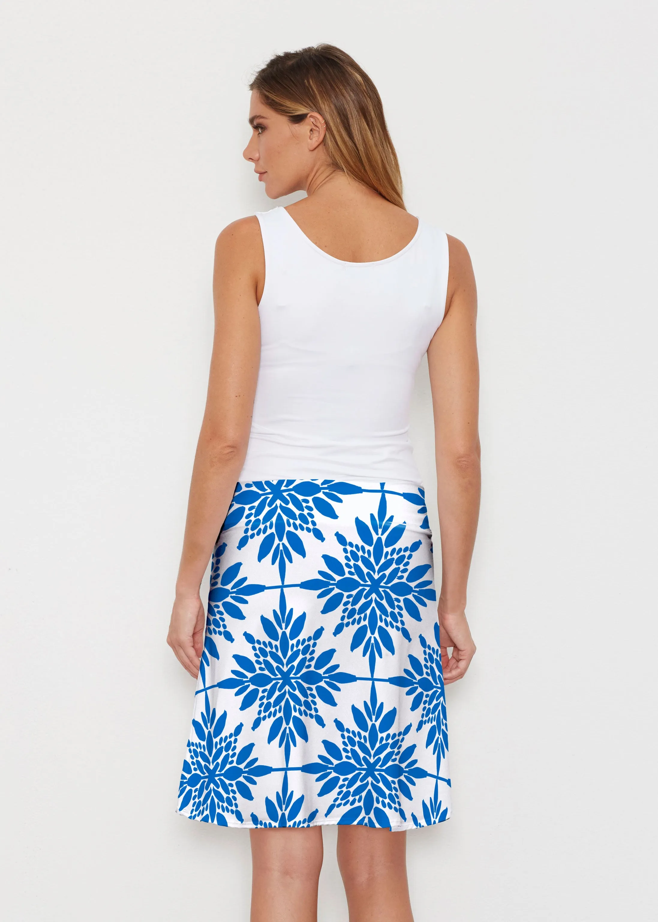 Eccentric (8043) ~ Silky Brenda Skirt 21 inch