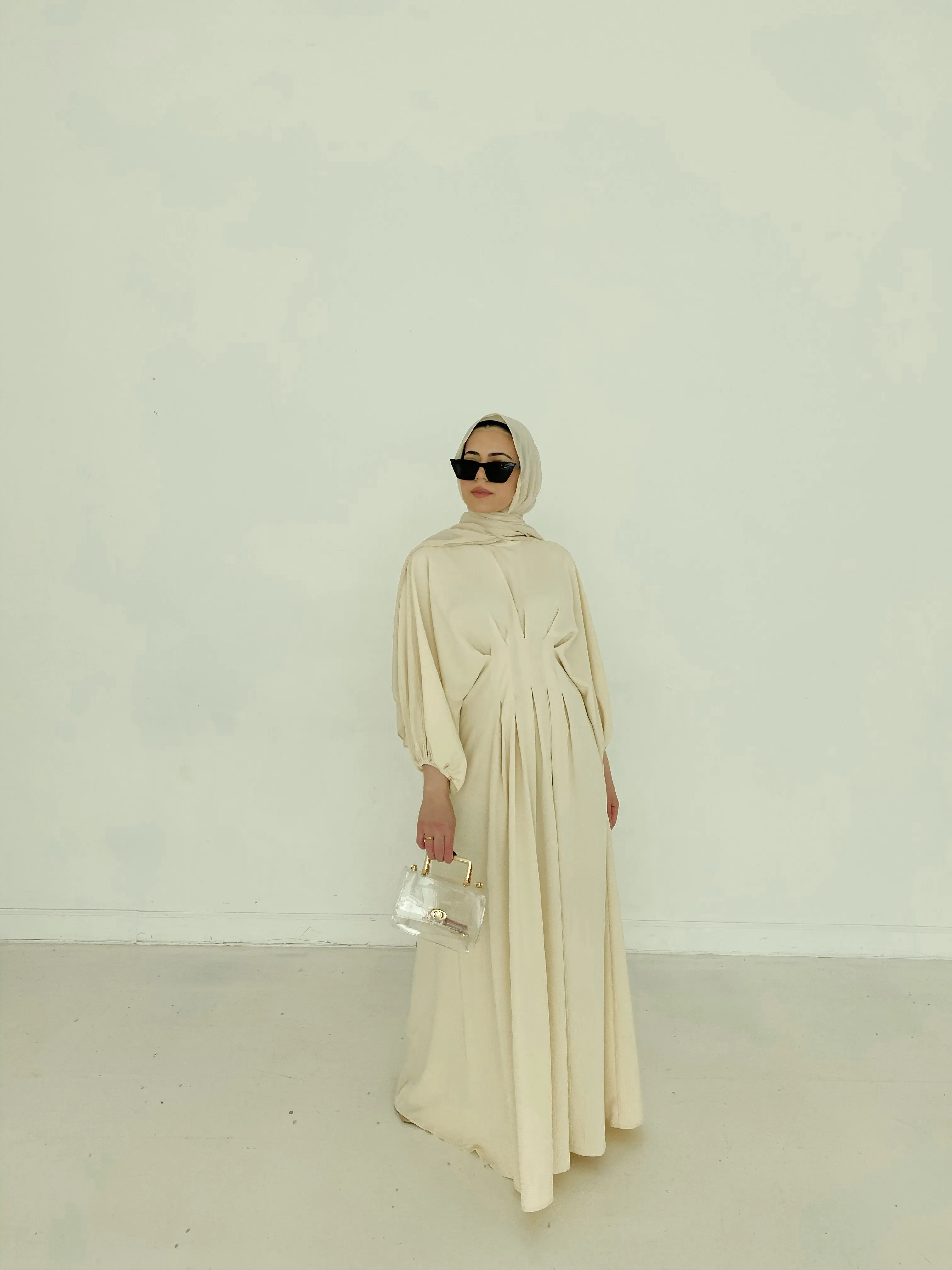 Elmas Maxi Dress - Cream