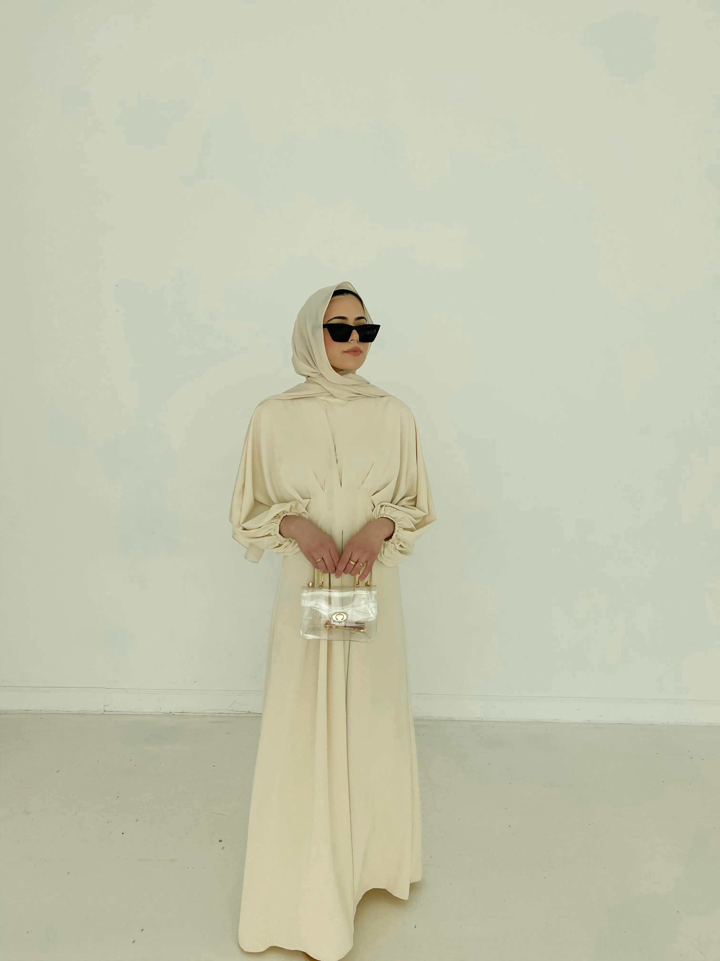 Elmas Maxi Dress - Cream