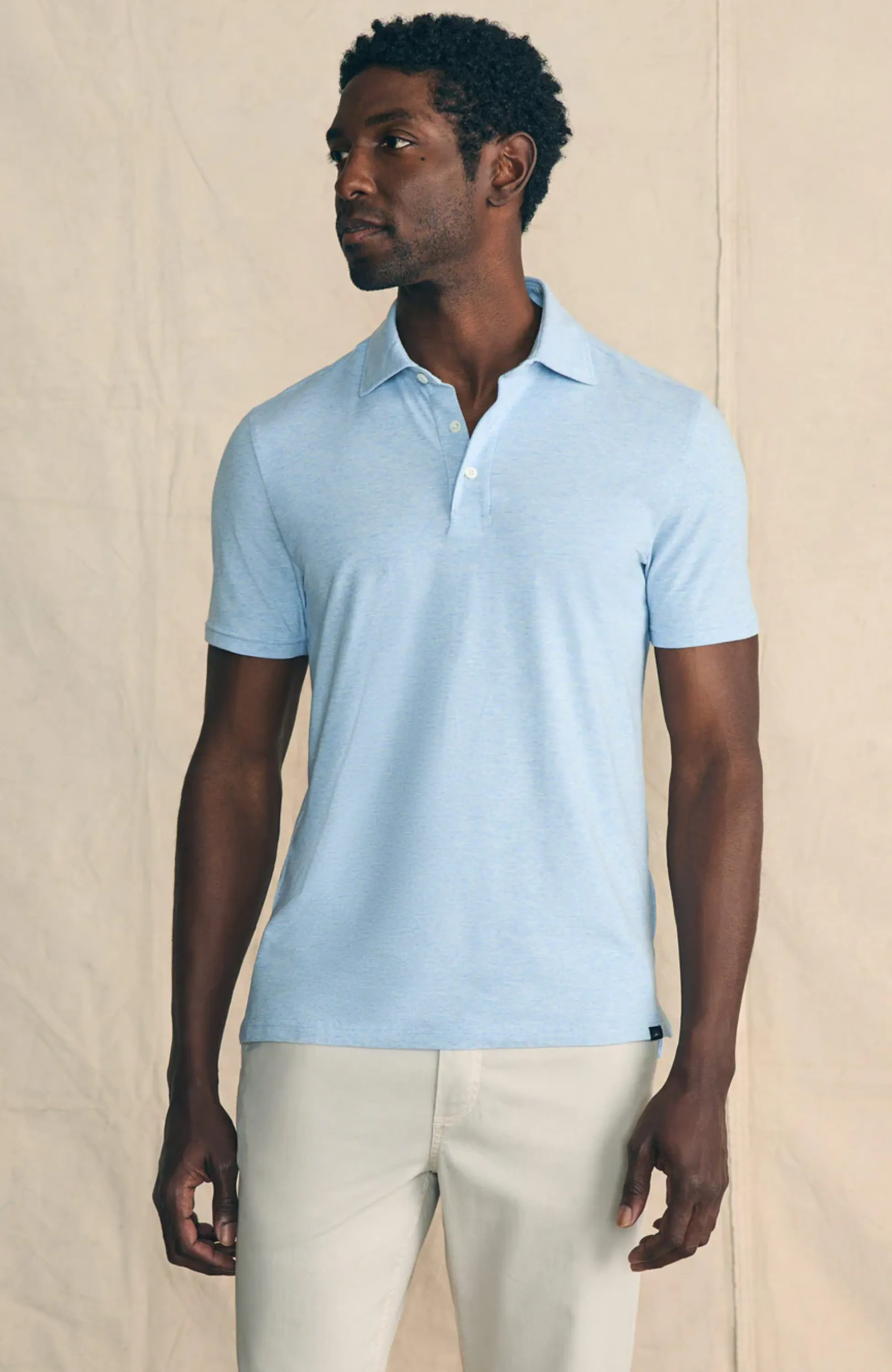 Faherty - Short Sleeve Movement Polo