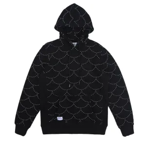 Fishscale Premium Hoodie - Black