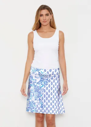 Flora (8041) ~ Silky Brenda Skirt 21 inch