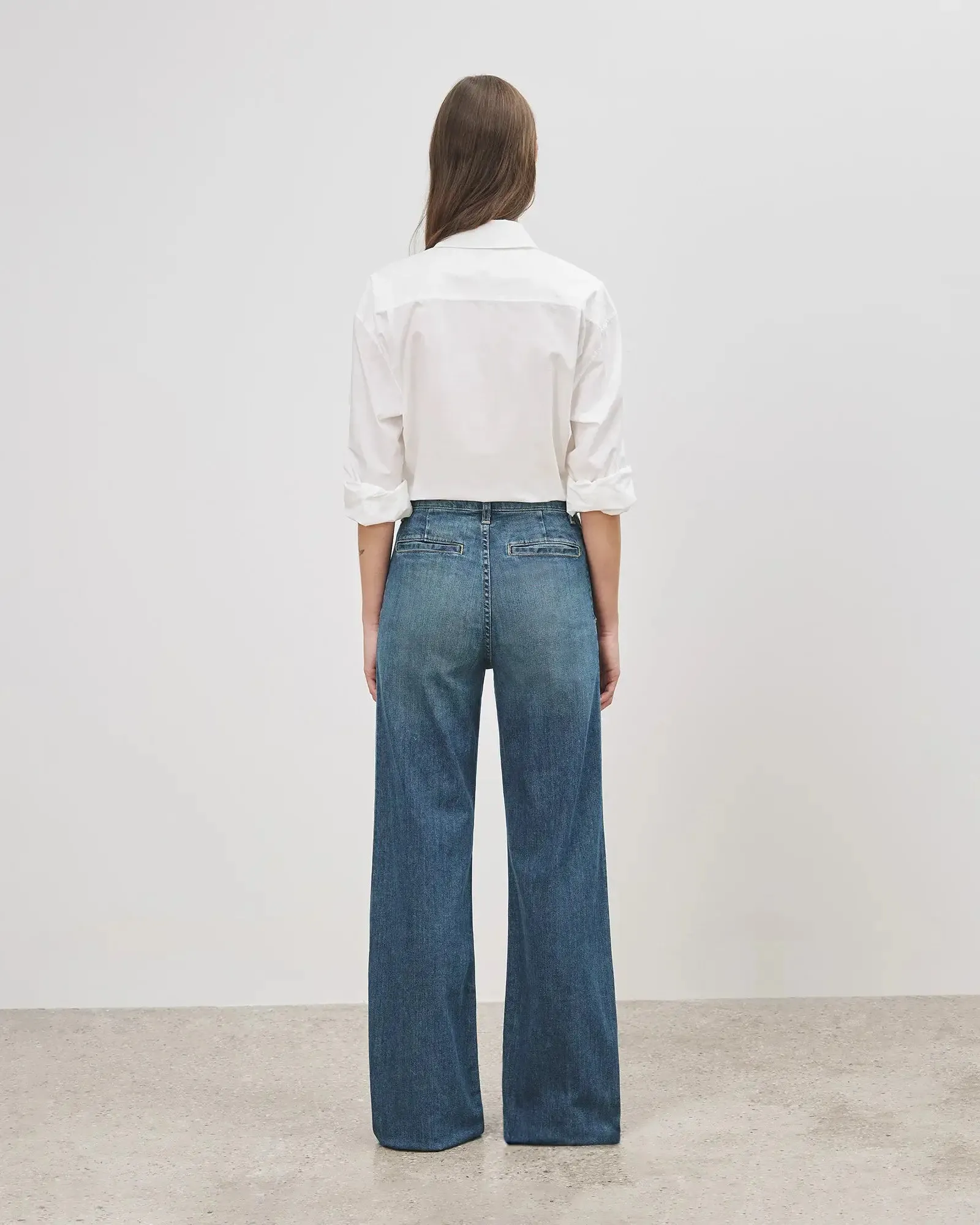 Flora Trouser Jean - Classic Wash