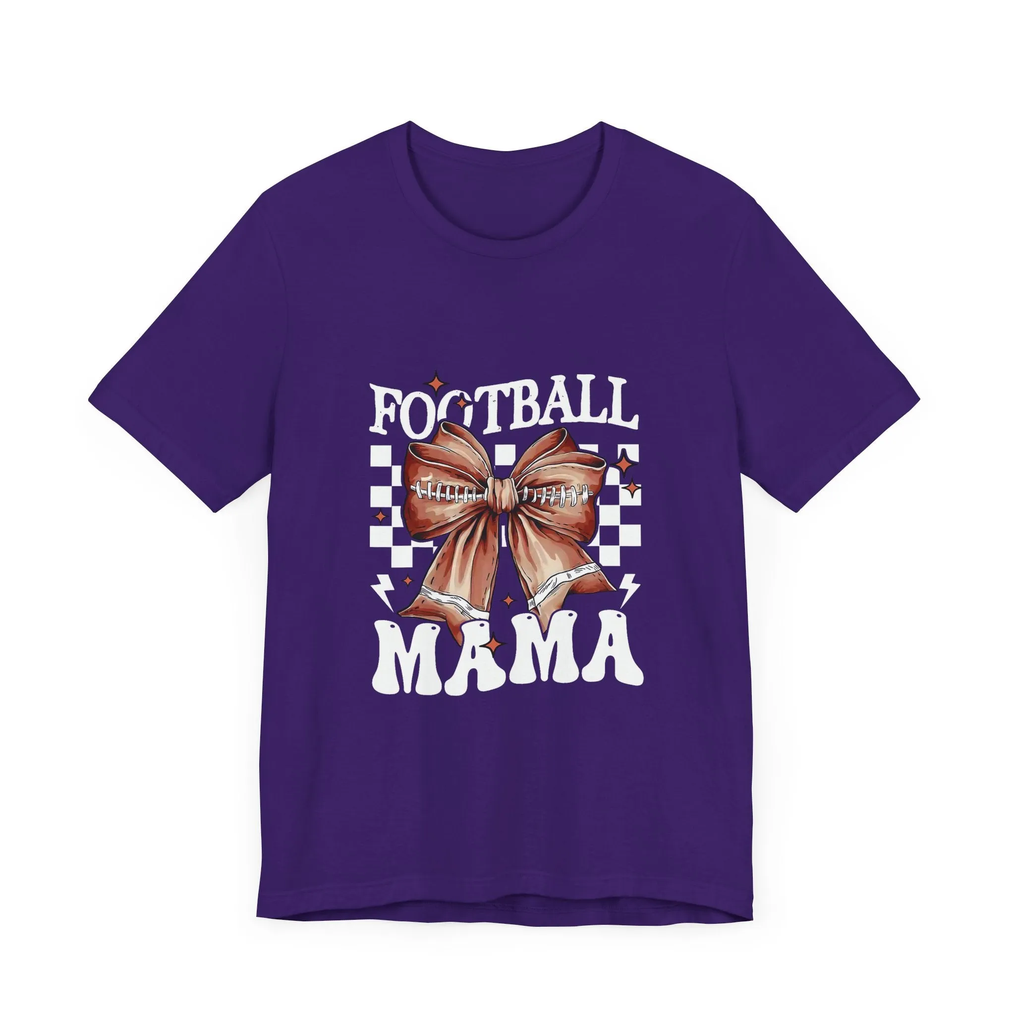 Football Mama T-Shirt - Unisex Garment-Dyed Tee