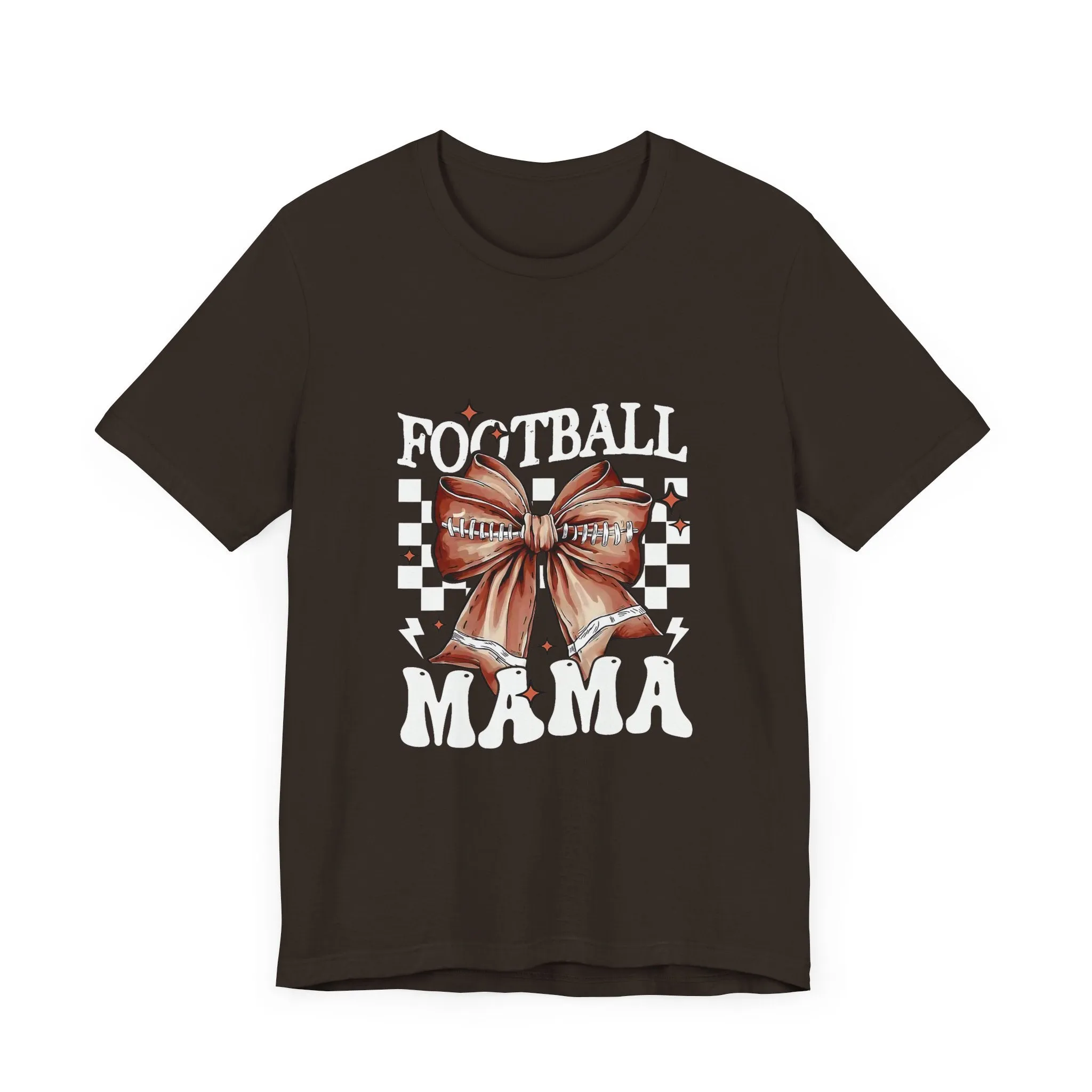 Football Mama T-Shirt - Unisex Garment-Dyed Tee