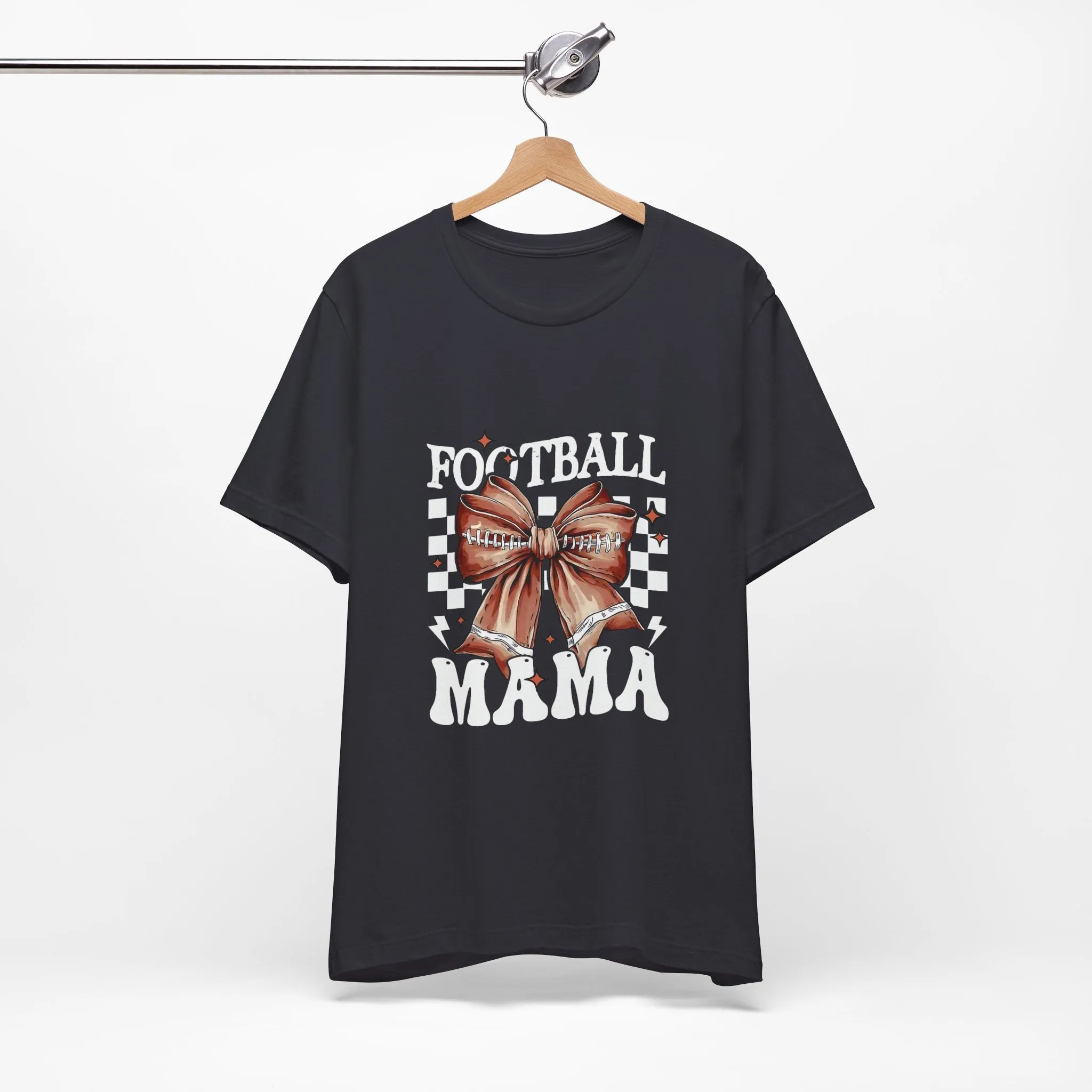 Football Mama T-Shirt - Unisex Garment-Dyed Tee