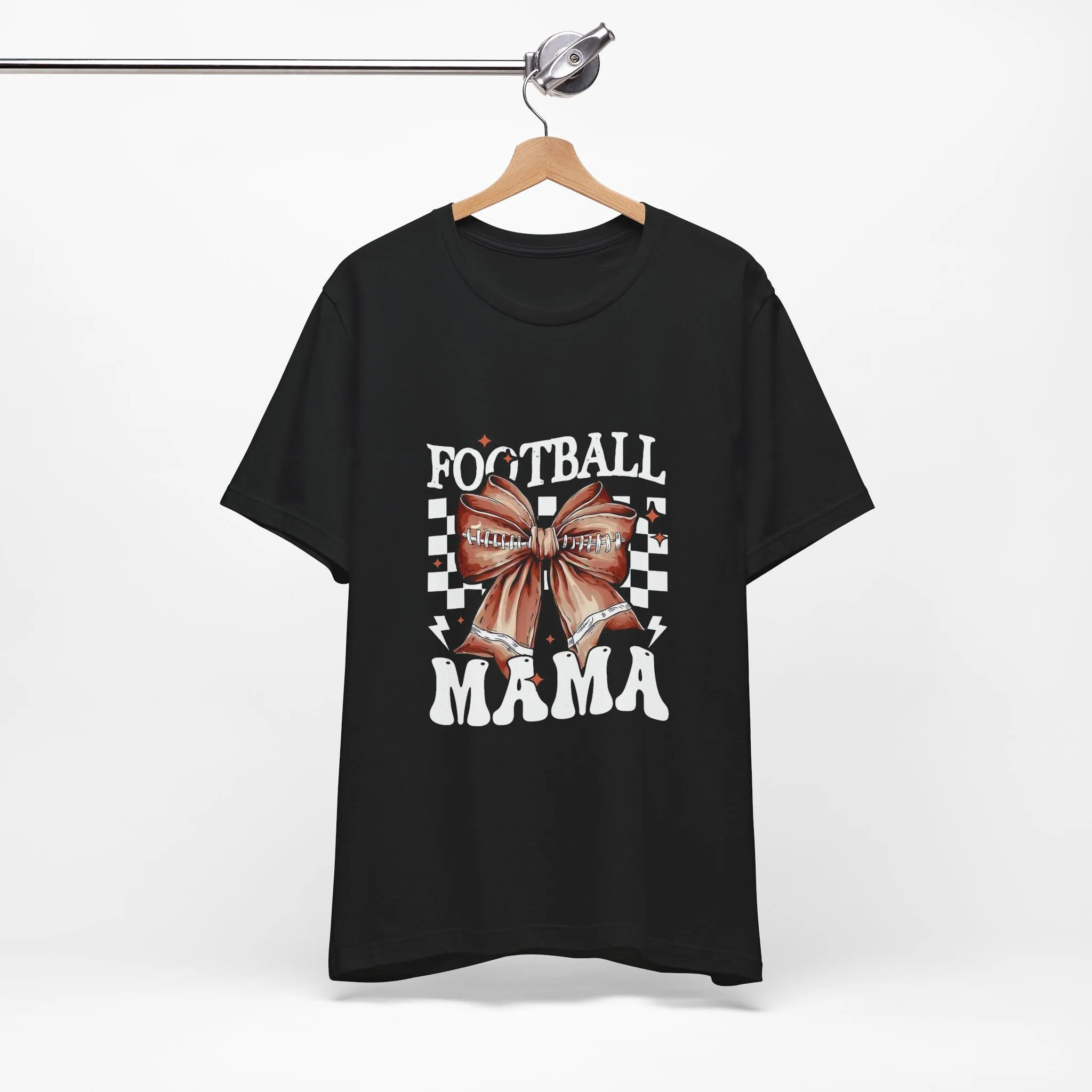 Football Mama T-Shirt - Unisex Garment-Dyed Tee