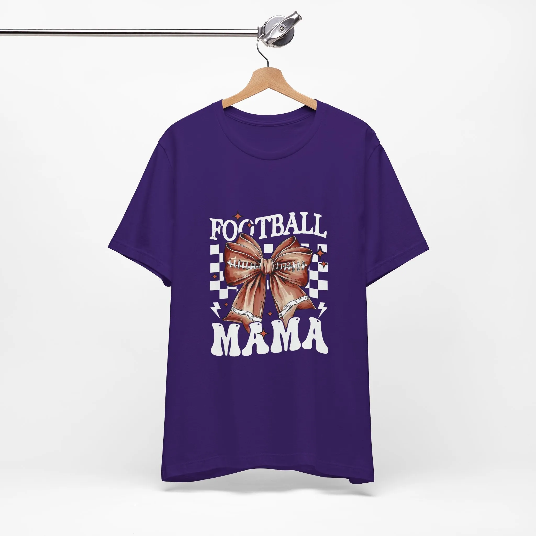 Football Mama T-Shirt - Unisex Garment-Dyed Tee