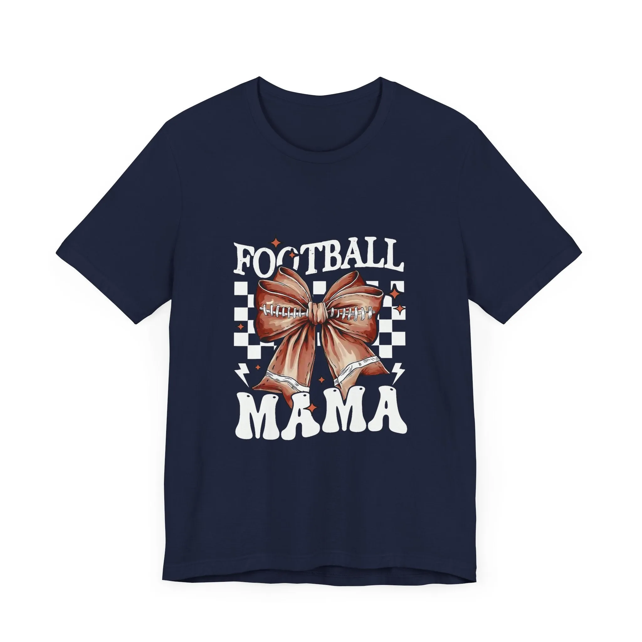 Football Mama T-Shirt - Unisex Garment-Dyed Tee